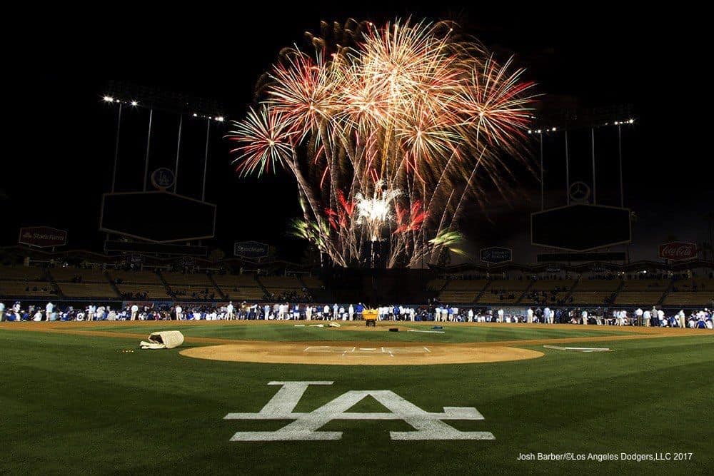 Firefighter Appreciation Night at Dodger Stadium, LOS ANGEL…