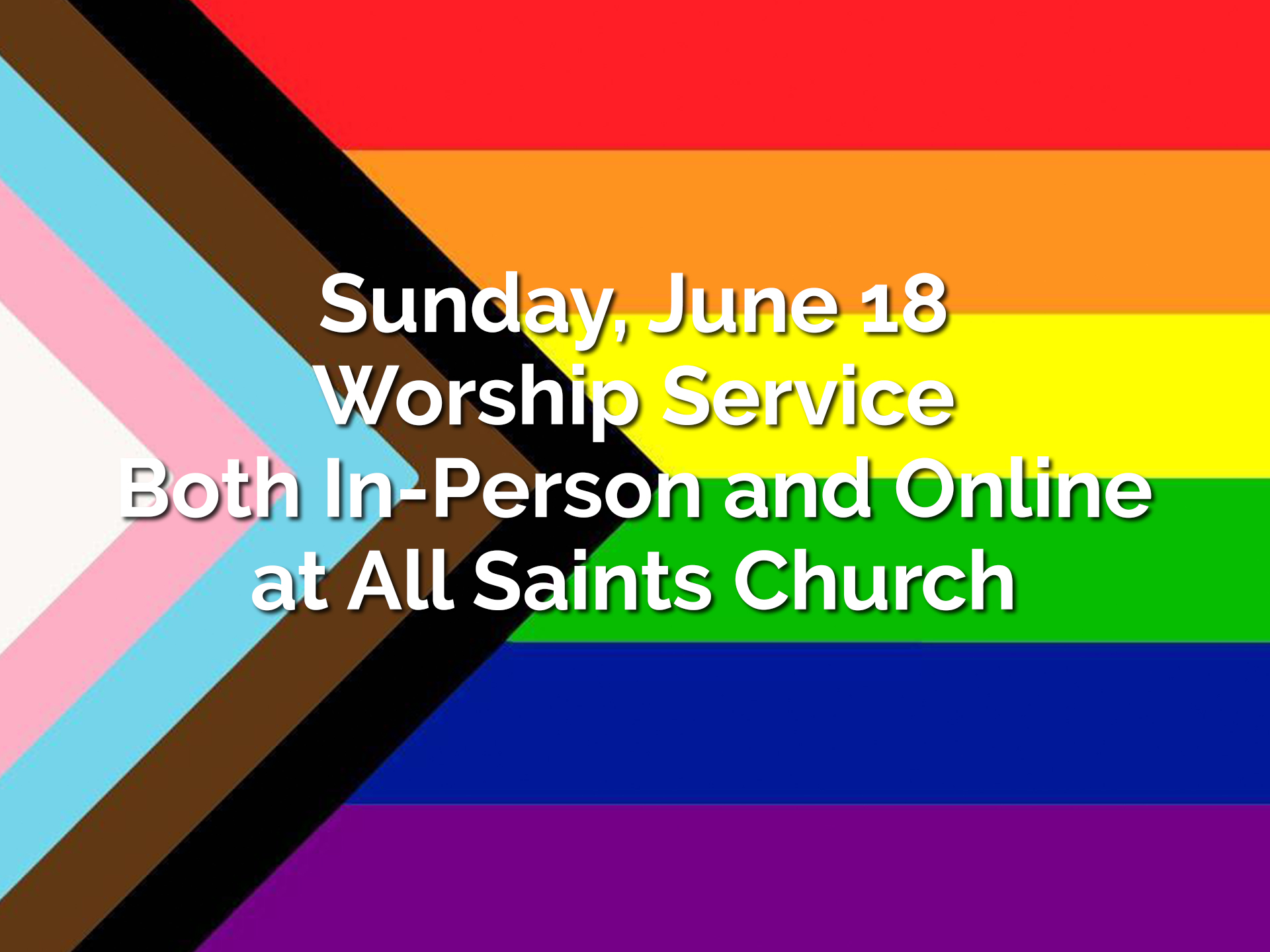 This Sunday at All Saints: Sunday, June 18